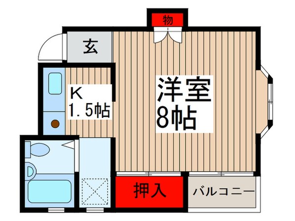 キャッスル阿蘇の物件間取画像